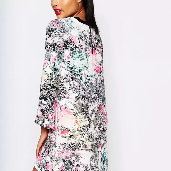 French Connection Mineral Pool Drape Tunic Dress - Picture 2 of 7